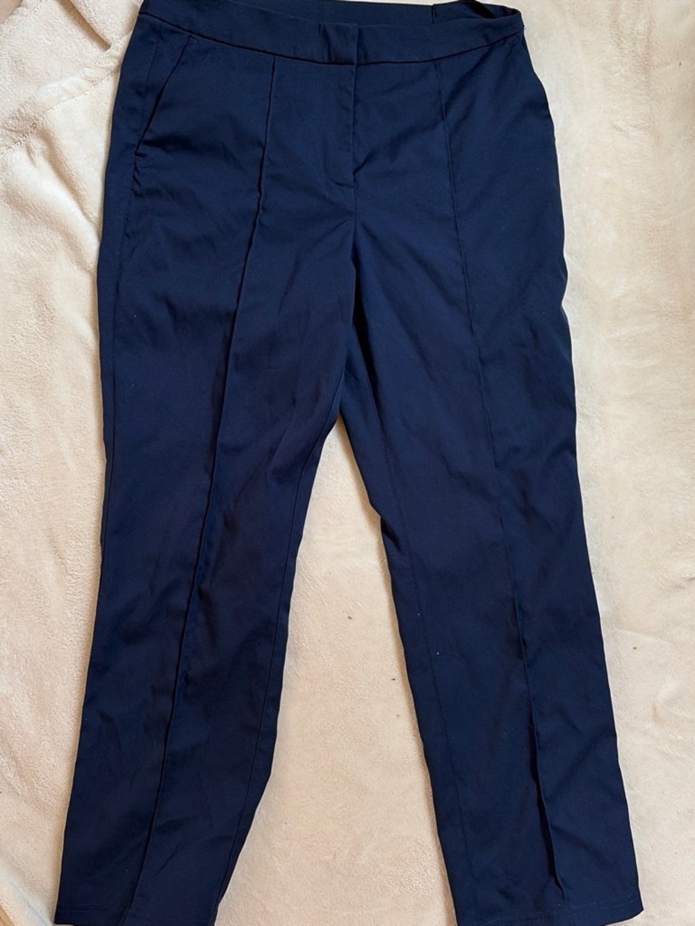 Puma Men's Navy Dress Pants - Tailored Crease Front